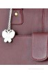 Butterflies Maroon Shoulder Bag